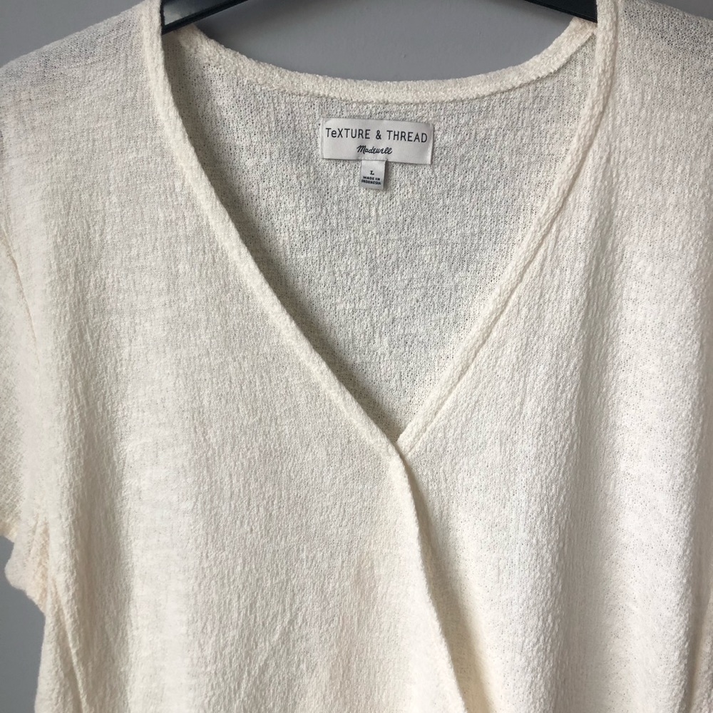 Madewell Texture & Thread Top Size Large - Picture 3 of 8